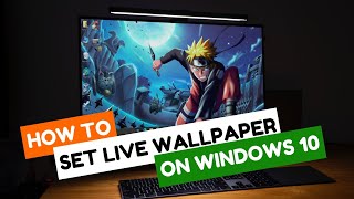 How To Set Live Wallpaper on Windows 10 PC 🔥🔥🔥 [upl. by Sicnarf286]