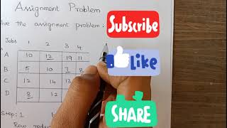 assignment problem  assignment problems in tamil  operation research  Hungarian method  balanced [upl. by Nesmat647]