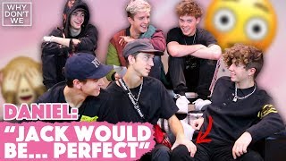 WHY DONT WE BESCHRIJFT ELKAAR MET HUN EIGEN LYRICS 😂🔥 INTERVIEW [upl. by Kenrick]