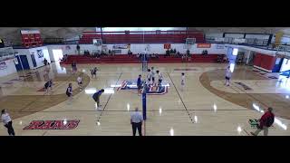 Bluefield College vs Midway University Mens College Volleyball [upl. by Ahtnamys]