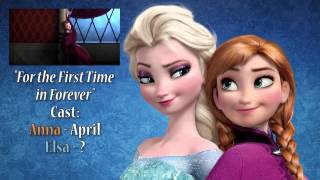 SING AS ELSA  quotFor the First Time in Foreverquot with PurplyWater [upl. by Enyawad]