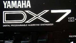 YAMAHA DX7 II quotFM Synthesizerquot 1987 sound demo [upl. by Micky827]