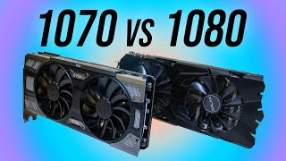 GTX 1070 vs 1080  Is 1080 Worth More  1080p1440p4K Tested [upl. by Ennairb]