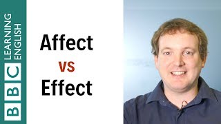 Affect vs Effect  English In A Minute [upl. by Farant605]