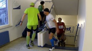 Verrückter Extremsport Der erste Treppenmarathon in Hannover  SPIEGEL TV [upl. by Iba]