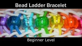 Rainbow Loom® Bead Ladder Bracelet [upl. by Mit985]