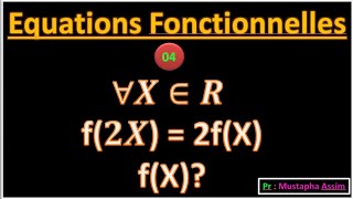 Equation Fonctionnelle [upl. by Kehr]