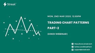 Hindi Webinar Trading Chart Patterns with Streak — Part 2 [upl. by Liatnahs936]