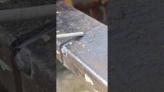 beginner horizontal welding square steel [upl. by Niles929]