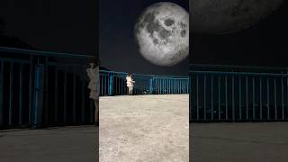 The oppressive planet 😱  Funny vfx Moon falling video vfx funnyshort loveaishwarya [upl. by David]