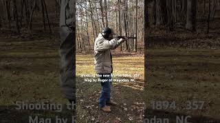 First shots with the new Marlin 1894 357 magnum lever action [upl. by Adar958]