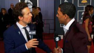 52nd Grammy Awards  Jason Mraz Interview [upl. by Jollenta]