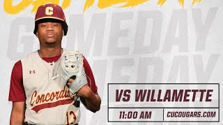 CUC Baseball vs Willamette Highlights [upl. by Grizel]