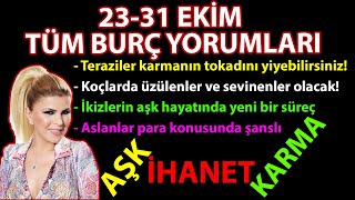 Nuray Sayarı ile 23  31 Ekim Haftalık Tüm Burç Yorumları  Meltem Şarkışlalı [upl. by Drannel499]