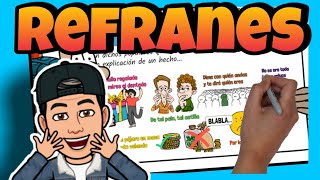 📚 Los REFRANES para NIÑOS de PRIMARIA con su SIGNIFICADO [upl. by Belldas]