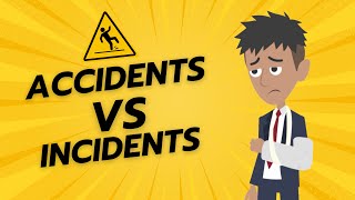 Accident vs incident au travail [upl. by Oos]