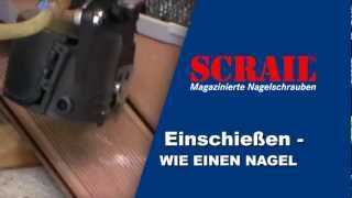 SCRAIL®  Magazinierte Nagelschrauben  Das Prinzip 720p [upl. by Avuha]