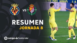 Resumen de Villarreal CF vs Real Valladolid 20 [upl. by Anial]