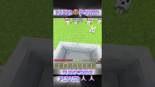 Pappe power🤬 notyourtype parody minecraft notyourtype minecraftmemes notyourtyp mcpe funnypvp [upl. by Nimzay]