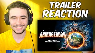 2025 ARMAGEDDON 2022 Trailer Reaction  Bienvenue dans le MULTIVERSE [upl. by Nehttam]