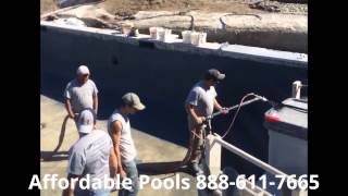 Custom Colored Pool Plaster By Affordable Pools [upl. by Vladamir]