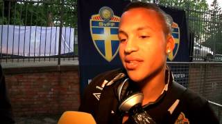 Martin Olsson Efter debuten i Alandslaget [upl. by Winchell]