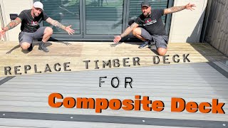 How To Install Composite Decking  Picture Frame Border  Easy DIY Guide [upl. by Ard623]