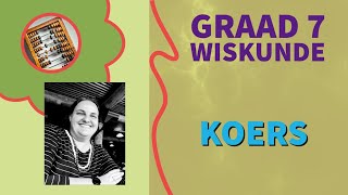 Graad 7 Wiskunde  Koers [upl. by Nbi]