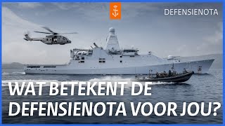 Wat betekent de Defensienota voor de Koninklijke Marine  DEFENSIENOTA 2022  Koninklijke Marine [upl. by Horne130]