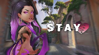 STAY 💔  Gazelle Games  Valorant Montage [upl. by Avir]