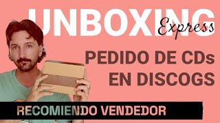 Unboxing Exprés Lote de CDs de DISCOGS [upl. by Viehmann]