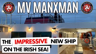 The Isle of Man by Ferry Steam Packet’s New MV Manxman [upl. by Santos418]