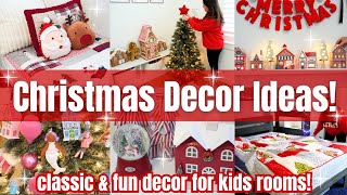 Classic Christmas Decor Christmas Bedroom Decoration Ideas DIY Christmas Decorations 2024 [upl. by Kcirtapnhoj]