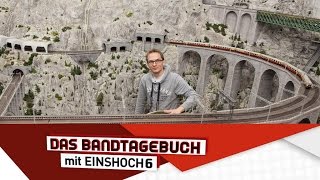 Deutsch lernen mit Musik B1B2  Das Bandtagebuch mit EINSHOCH6  Das Miniaturwunderland [upl. by Aihtenyc]