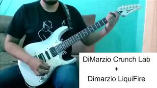 Pickups Captadores DiMarzio Crunch Lab DP228 e Liquifire DP227 [upl. by Quennie432]