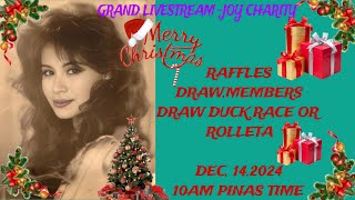 JOY CHARITY is live LETS PLAY XMAS SONG WITH RAFFLE ENTRY [upl. by Jasmine]