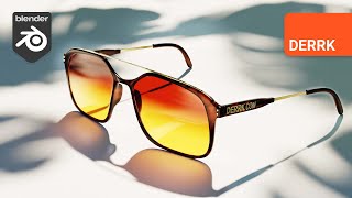 Product Design in Blender Sunglasses [upl. by Nahtnoj11]