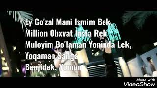 MASSA FT BEK  YOMON BOLA XIT KARAOKE VERSION 2022 [upl. by Scibert]