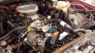 1986 Monte Carlo Vette Engine wiring clean up [upl. by Koeninger]