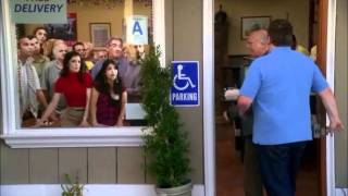 Curb Your Enthusiasm  Season 8 Episode 3 Al Abbas Chicken Restaurant Scene HD [upl. by Oinotnanauj322]