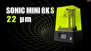 Phrozen Sonic Mini 8K S  3D Printer โฉมใหม่ ละเอียดสูง 22ไมครอน สวย ละเอียด ราคาประหยัด [upl. by Egas]