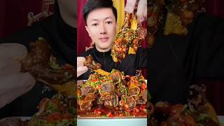 Goat meat bone meal And spicy bone marrow to eat a lot of yummy daily sort mukbang yummy eat [upl. by Audrit]