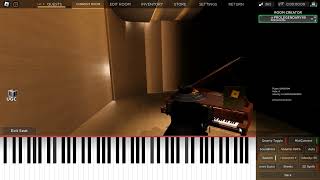 glassy sky testing  Roblox Piano Rooms [upl. by Nnodnarb]