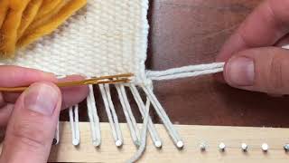 Weaving Tutorial The Hemstitch [upl. by Thompson]