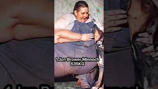 Top 10 Fattest Person in the World ever recorded  Heaviest man shorts top10 fatloss [upl. by Karyl244]