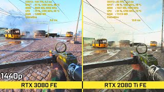 RTX 3080 vs 2080 Ti 1440p BENCHMARKS IN 9 GAMES [upl. by Dahij]