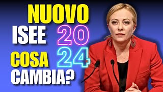 NUOVO ISEE 2024 COSA CAMBIA PER TE SCOPRILO ORA [upl. by Pauwles]