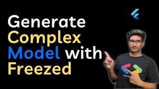 How to create complex model with Freezed in Flutter  Flutter freezed tutorial in HinidUrdu [upl. by Sparks682]