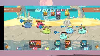 Disable  Discard axie team  Perfect Combination  Axieinfinity Classic Arena V2 [upl. by Anayi]