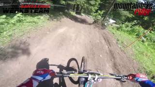 Track Check iXS German Downhillcup 2 Brandnertal [upl. by Hinson649]